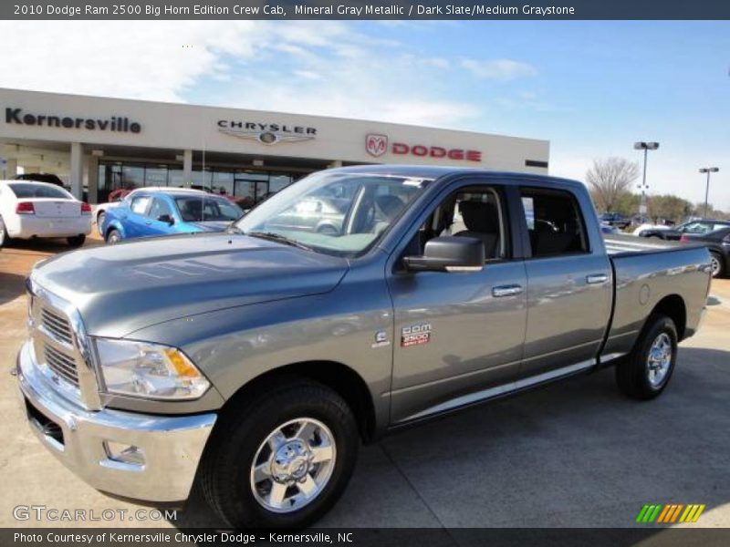 Mineral Gray Metallic / Dark Slate/Medium Graystone 2010 Dodge Ram 2500 Big Horn Edition Crew Cab