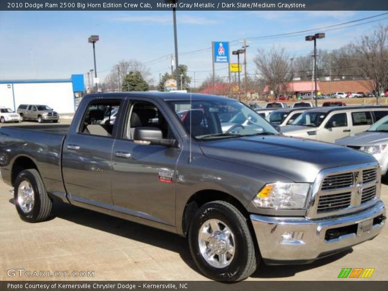 Mineral Gray Metallic / Dark Slate/Medium Graystone 2010 Dodge Ram 2500 Big Horn Edition Crew Cab