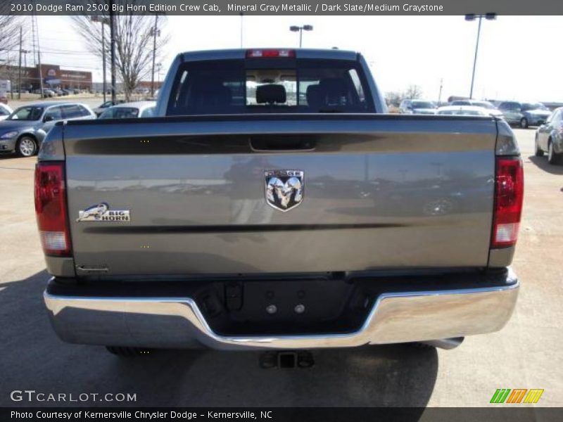 Mineral Gray Metallic / Dark Slate/Medium Graystone 2010 Dodge Ram 2500 Big Horn Edition Crew Cab