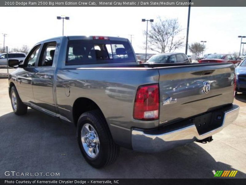 Mineral Gray Metallic / Dark Slate/Medium Graystone 2010 Dodge Ram 2500 Big Horn Edition Crew Cab