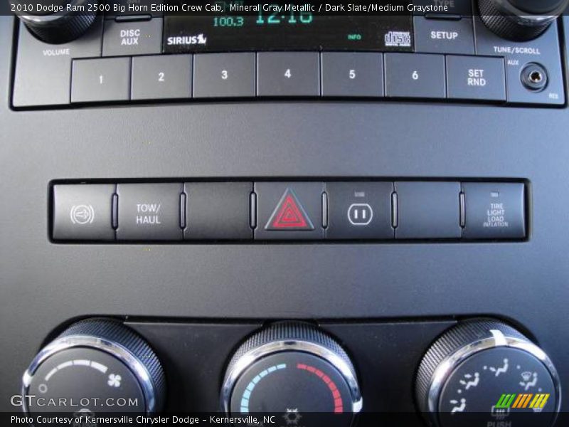 Mineral Gray Metallic / Dark Slate/Medium Graystone 2010 Dodge Ram 2500 Big Horn Edition Crew Cab