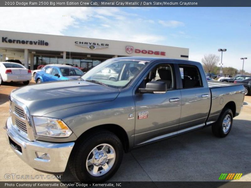 Mineral Gray Metallic / Dark Slate/Medium Graystone 2010 Dodge Ram 2500 Big Horn Edition Crew Cab