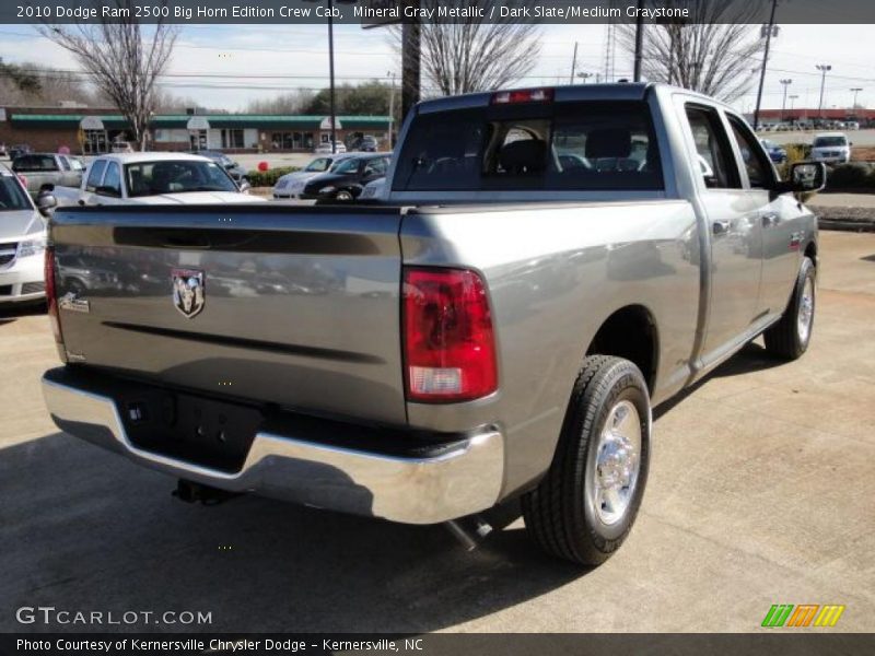 Mineral Gray Metallic / Dark Slate/Medium Graystone 2010 Dodge Ram 2500 Big Horn Edition Crew Cab