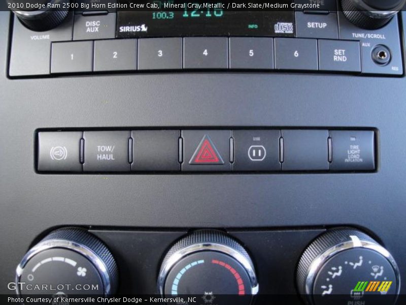 Mineral Gray Metallic / Dark Slate/Medium Graystone 2010 Dodge Ram 2500 Big Horn Edition Crew Cab