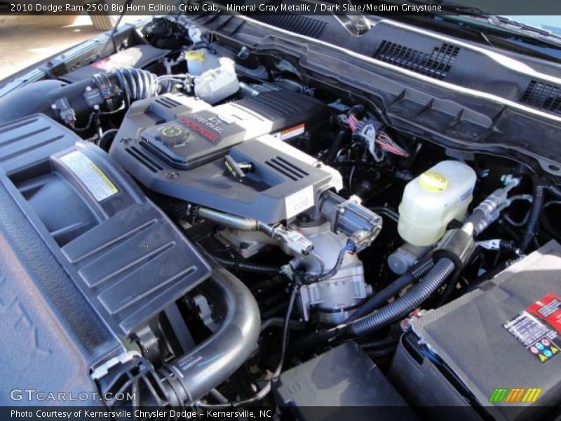 Mineral Gray Metallic / Dark Slate/Medium Graystone 2010 Dodge Ram 2500 Big Horn Edition Crew Cab