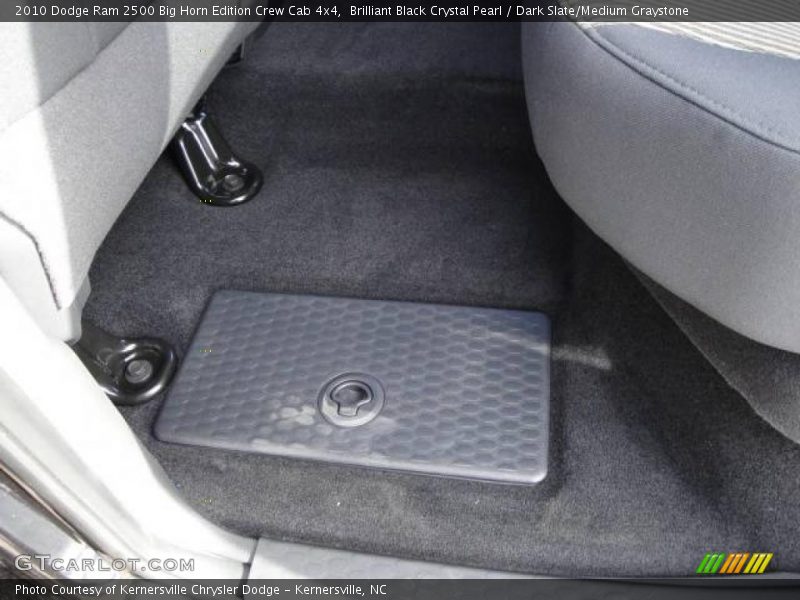 Brilliant Black Crystal Pearl / Dark Slate/Medium Graystone 2010 Dodge Ram 2500 Big Horn Edition Crew Cab 4x4