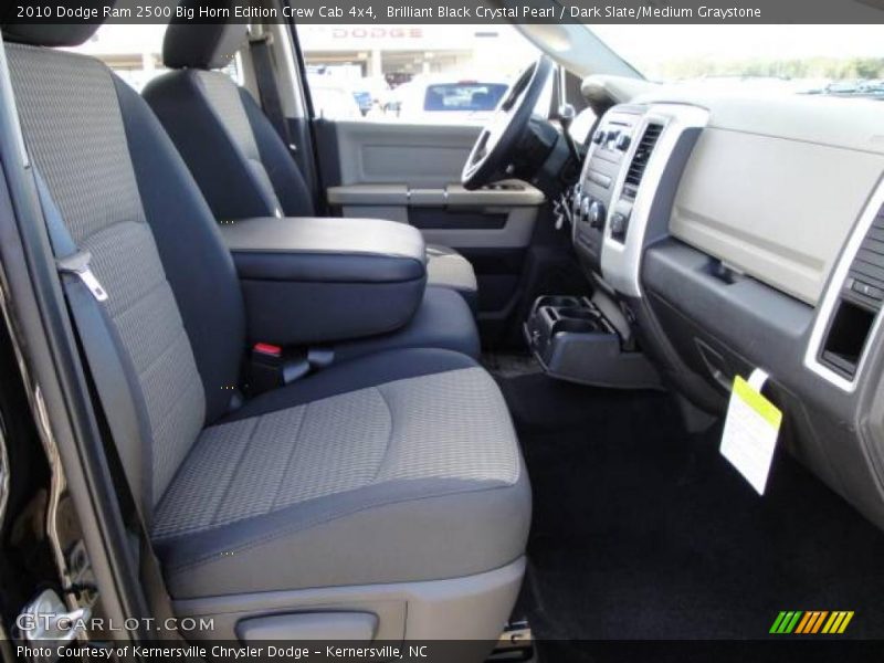 Brilliant Black Crystal Pearl / Dark Slate/Medium Graystone 2010 Dodge Ram 2500 Big Horn Edition Crew Cab 4x4