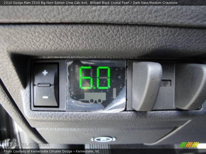 Brilliant Black Crystal Pearl / Dark Slate/Medium Graystone 2010 Dodge Ram 2500 Big Horn Edition Crew Cab 4x4