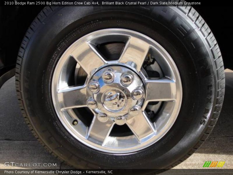 Brilliant Black Crystal Pearl / Dark Slate/Medium Graystone 2010 Dodge Ram 2500 Big Horn Edition Crew Cab 4x4