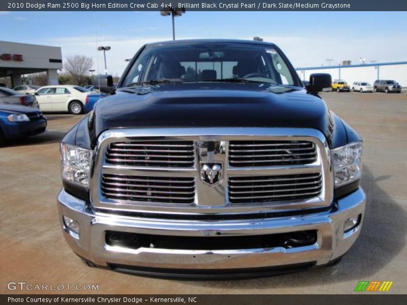 Brilliant Black Crystal Pearl / Dark Slate/Medium Graystone 2010 Dodge Ram 2500 Big Horn Edition Crew Cab 4x4