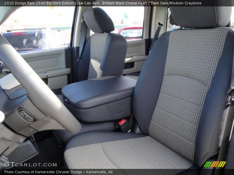 Brilliant Black Crystal Pearl / Dark Slate/Medium Graystone 2010 Dodge Ram 2500 Big Horn Edition Crew Cab 4x4