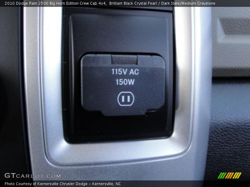 Brilliant Black Crystal Pearl / Dark Slate/Medium Graystone 2010 Dodge Ram 2500 Big Horn Edition Crew Cab 4x4