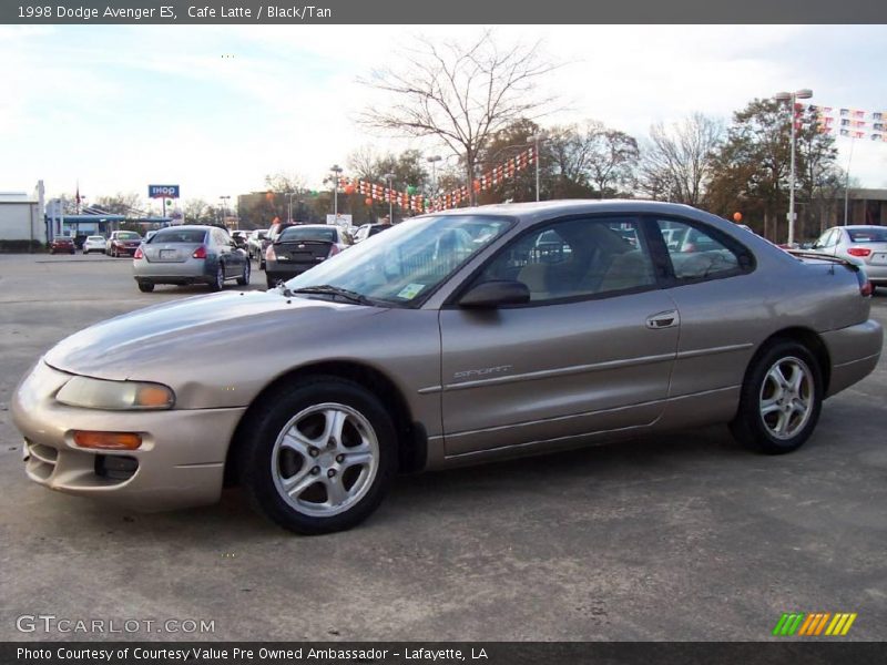Cafe Latte / Black/Tan 1998 Dodge Avenger ES