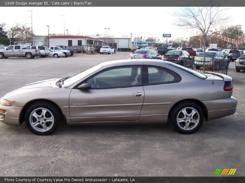 Cafe Latte / Black/Tan 1998 Dodge Avenger ES