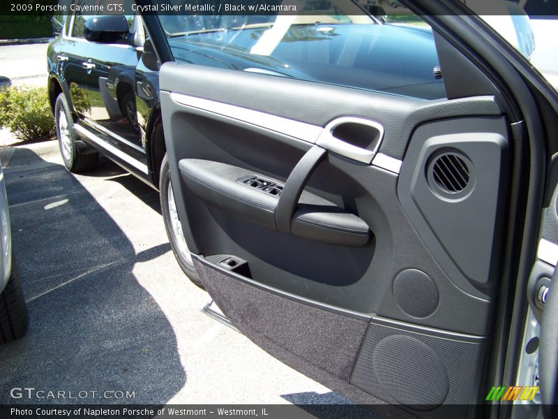 Crystal Silver Metallic / Black w/Alcantara 2009 Porsche Cayenne GTS
