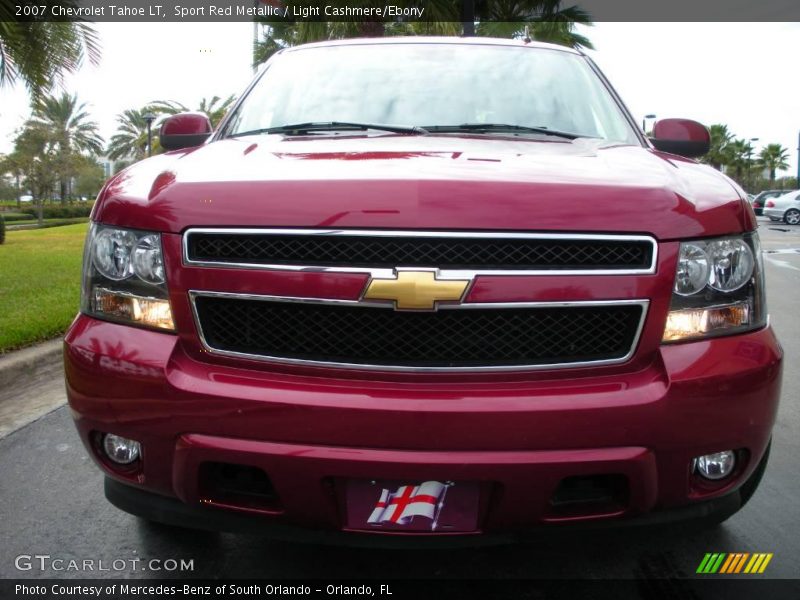 Sport Red Metallic / Light Cashmere/Ebony 2007 Chevrolet Tahoe LT