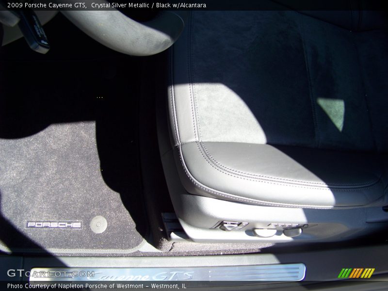 Crystal Silver Metallic / Black w/Alcantara 2009 Porsche Cayenne GTS