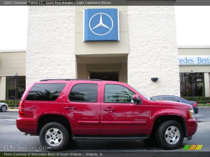 Sport Red Metallic / Light Cashmere/Ebony 2007 Chevrolet Tahoe LT
