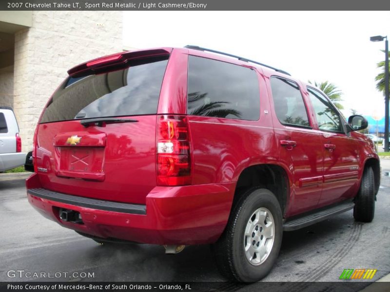 Sport Red Metallic / Light Cashmere/Ebony 2007 Chevrolet Tahoe LT
