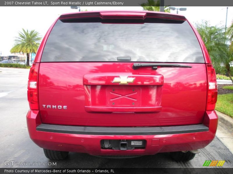 Sport Red Metallic / Light Cashmere/Ebony 2007 Chevrolet Tahoe LT