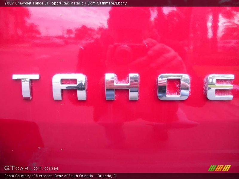 Sport Red Metallic / Light Cashmere/Ebony 2007 Chevrolet Tahoe LT
