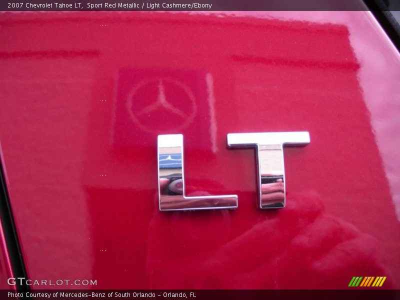 Sport Red Metallic / Light Cashmere/Ebony 2007 Chevrolet Tahoe LT