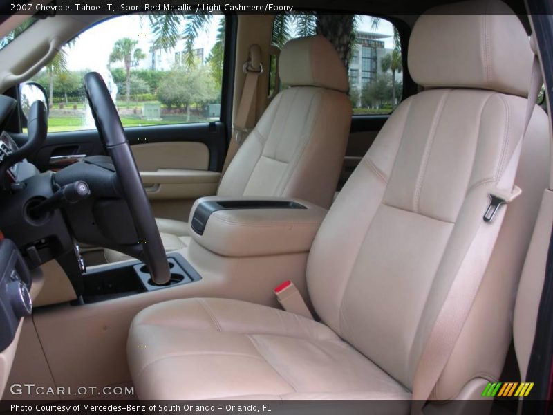 Sport Red Metallic / Light Cashmere/Ebony 2007 Chevrolet Tahoe LT