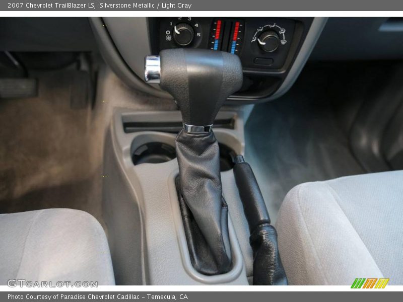 Silverstone Metallic / Light Gray 2007 Chevrolet TrailBlazer LS