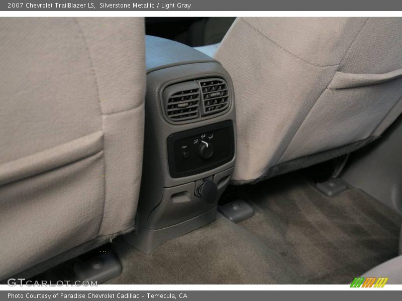 Silverstone Metallic / Light Gray 2007 Chevrolet TrailBlazer LS