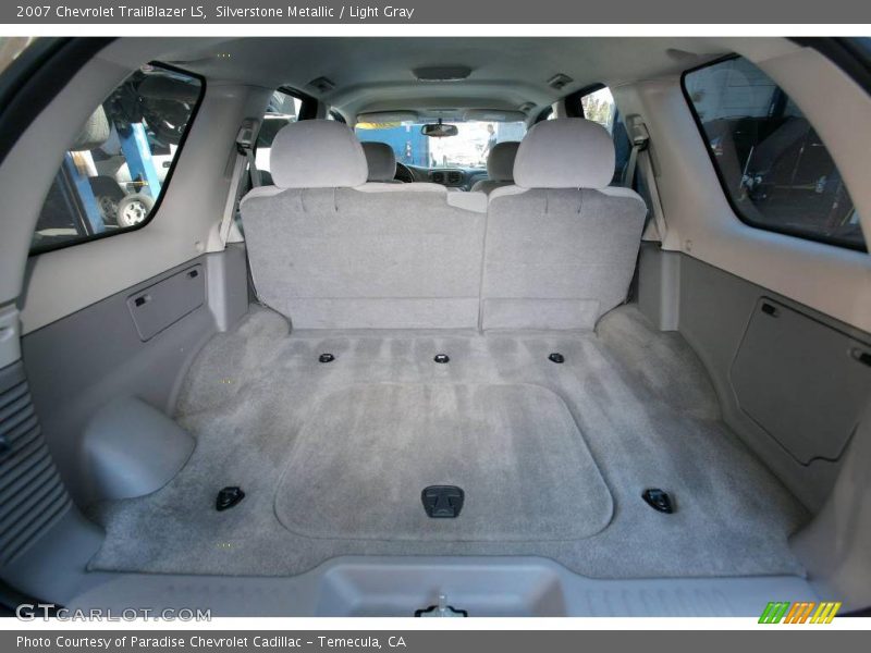 Silverstone Metallic / Light Gray 2007 Chevrolet TrailBlazer LS