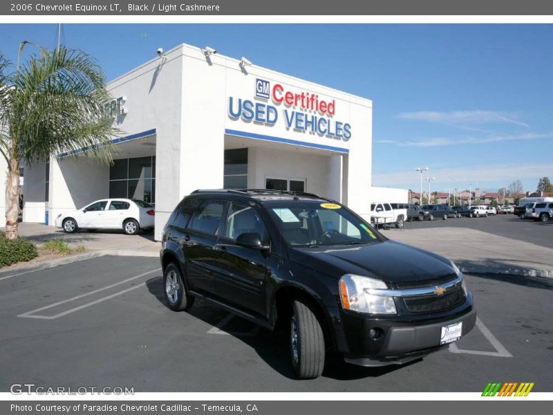 Black / Light Cashmere 2006 Chevrolet Equinox LT