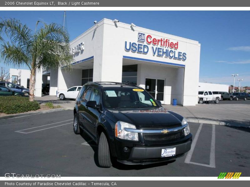 Black / Light Cashmere 2006 Chevrolet Equinox LT