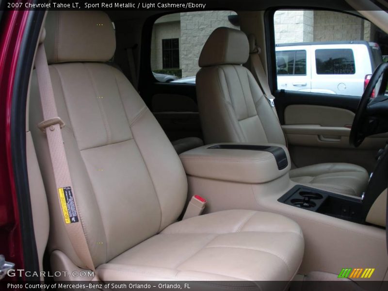 Sport Red Metallic / Light Cashmere/Ebony 2007 Chevrolet Tahoe LT