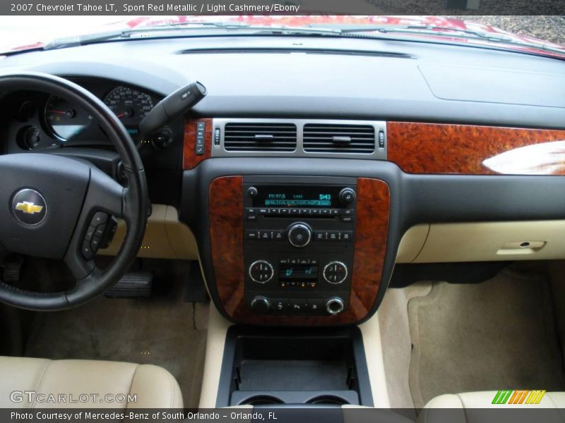 Sport Red Metallic / Light Cashmere/Ebony 2007 Chevrolet Tahoe LT