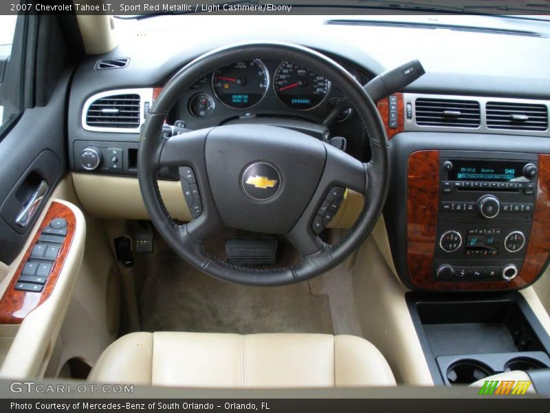 Sport Red Metallic / Light Cashmere/Ebony 2007 Chevrolet Tahoe LT