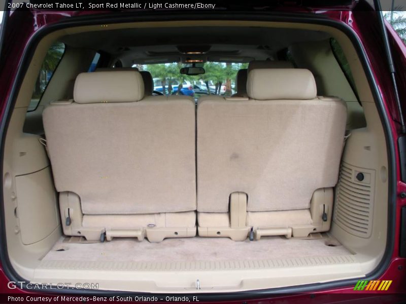 Sport Red Metallic / Light Cashmere/Ebony 2007 Chevrolet Tahoe LT