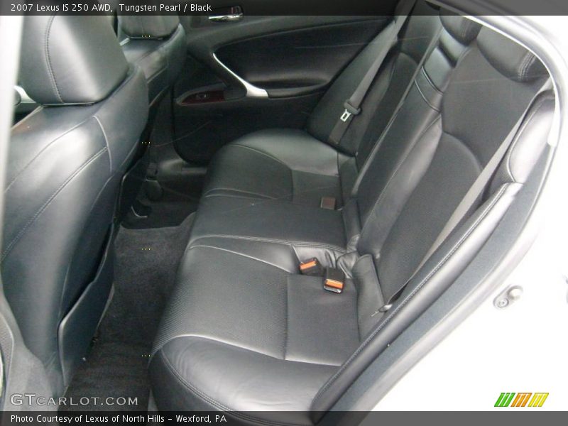 Tungsten Pearl / Black 2007 Lexus IS 250 AWD