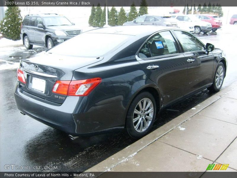 Smokey Granite Mica / Black 2007 Lexus ES 350
