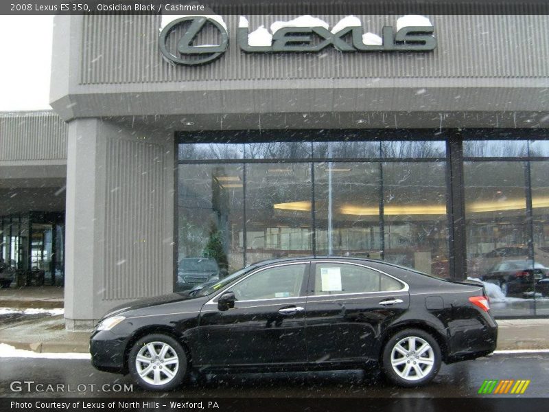 Obsidian Black / Cashmere 2008 Lexus ES 350