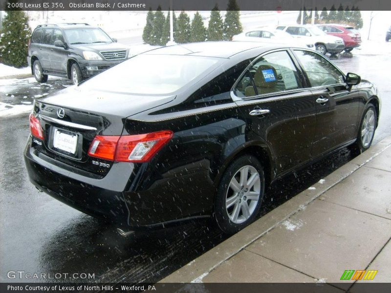 Obsidian Black / Cashmere 2008 Lexus ES 350