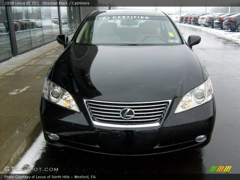 Obsidian Black / Cashmere 2008 Lexus ES 350