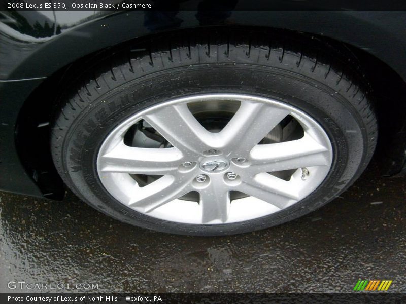 Obsidian Black / Cashmere 2008 Lexus ES 350