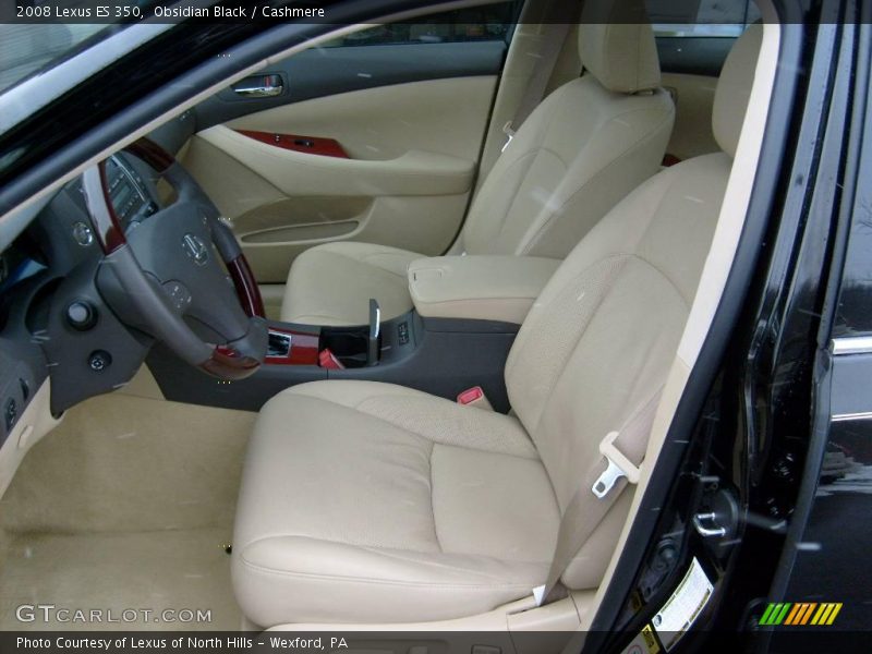 Obsidian Black / Cashmere 2008 Lexus ES 350
