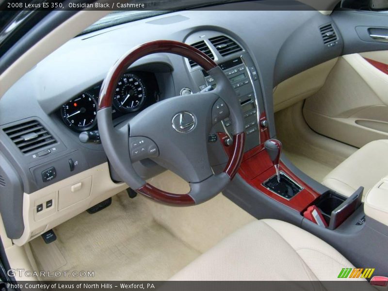 Obsidian Black / Cashmere 2008 Lexus ES 350