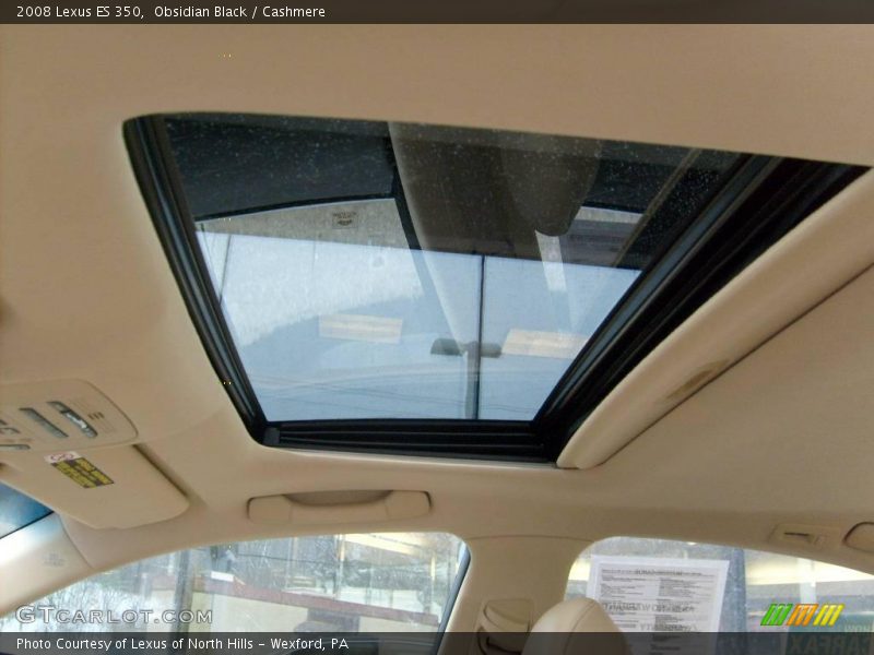 Obsidian Black / Cashmere 2008 Lexus ES 350