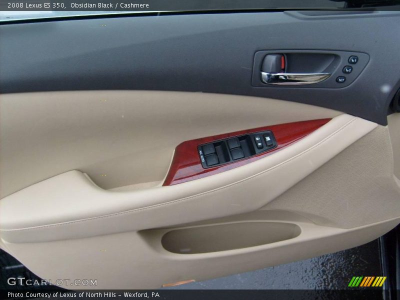 Obsidian Black / Cashmere 2008 Lexus ES 350
