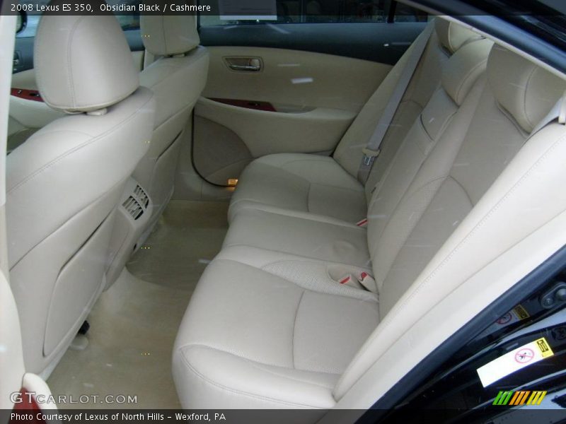 Obsidian Black / Cashmere 2008 Lexus ES 350