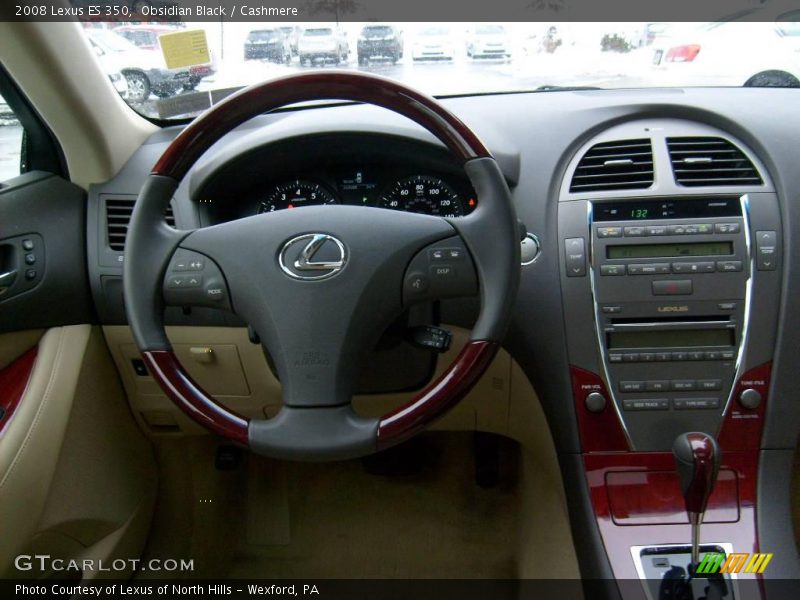 Obsidian Black / Cashmere 2008 Lexus ES 350