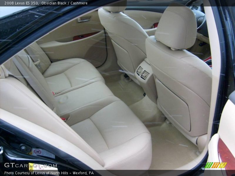 Obsidian Black / Cashmere 2008 Lexus ES 350