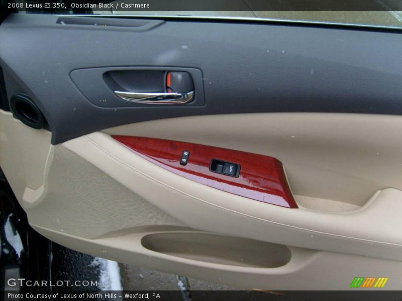 Obsidian Black / Cashmere 2008 Lexus ES 350